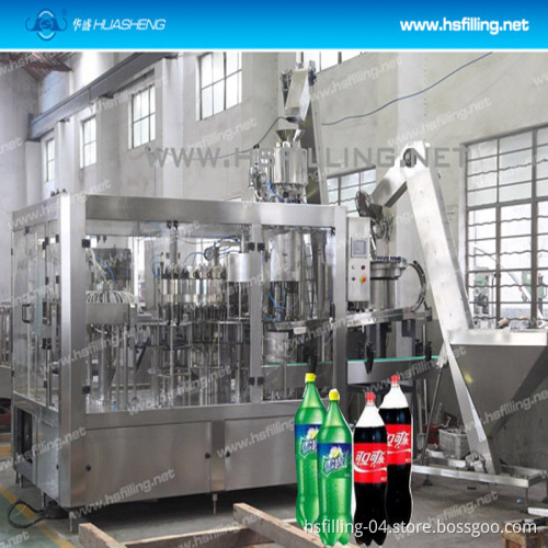 Pet/Glass Bottle Carbonated Water Filling Machine (CE, ISO)